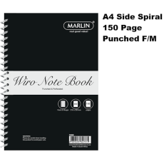 Marlin Side Spiral Notebook A4 150 Pages